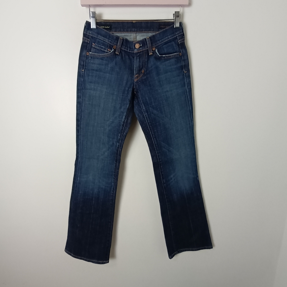 7FAMK Dita Petite Boot Jeans Size 24